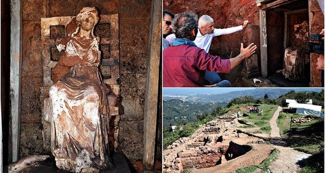 Κινδυνεύει να καταστραφεί το 2.100 χρόνων ελληνικό αρχαίο άγαλμα της Θεάς Κυβέλης από δυναμίτη στην ΒΔ Τουρκία